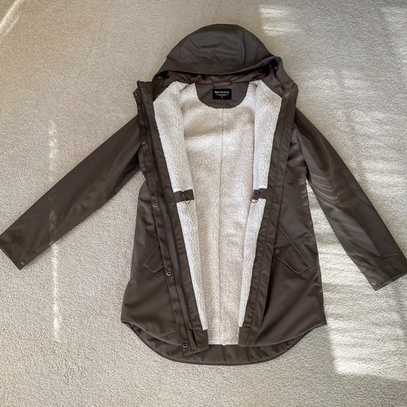 Athleta Jackets & Coats Athleta Waterproof Parka With Fleece Lining